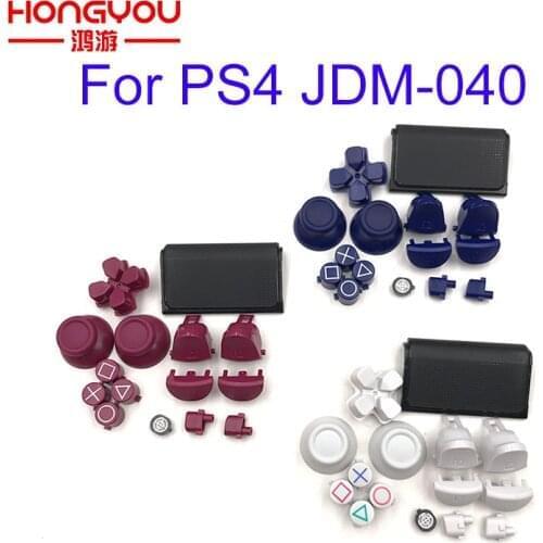 10sets L1 R1 L2 R2 Trigger Buttons Set replacement for PS4 Pro controller for PS4 4.0 JDS 040 JDM 040 Buttons Kit
