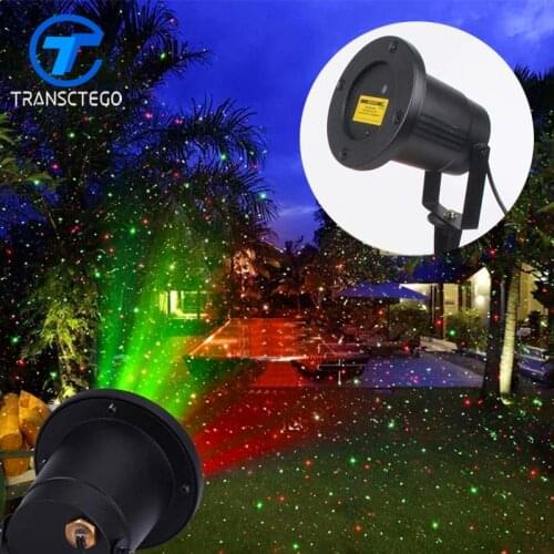 Christmas Laser Lights Outdoor Led Projector Light IP65 Waterproof Garden Spotlight Xmas Holiday Party Landscape Decoration Lamp