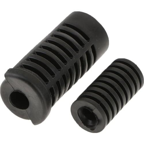 2 Pieces Motorcycle Gear Shift Shifter Lever Rod and Footrest Pedal Rubber Cover levier de métamorphe Motorcycle Accessories