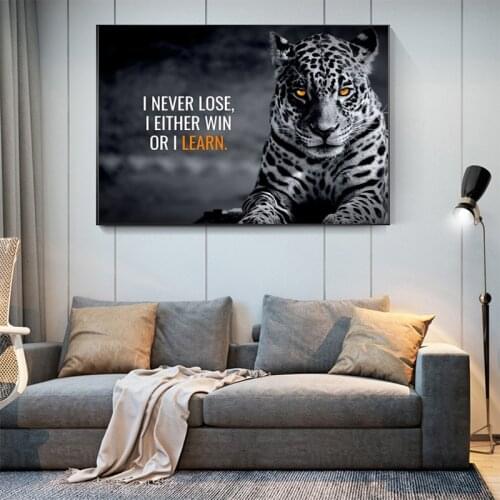 Modern Wall Art HD Prints Canvas Art Inspirational Painting Motivational Quote Art Posters Prints Wall Picture for Living Room