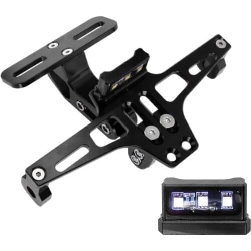 Universal Motorcycle License Plate Bracket Eliminator Kit Motorcycle Tail Tidy Motorcycle License Plate Holder Mount