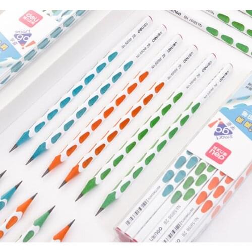12 Pieces/Lot 2B/HB Pencils School Supplies Stationery For Kids 17.5cm Length EO