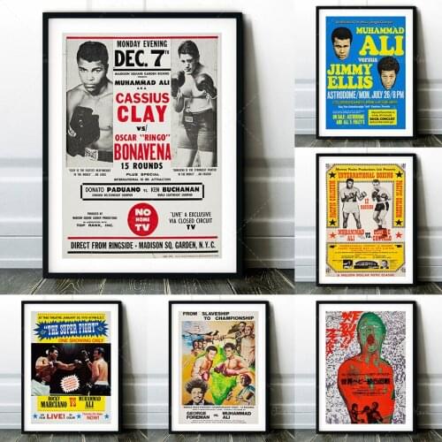 1972 Fight Poster - Croke Park, Dublin - Boxing Wall Art Print Photo