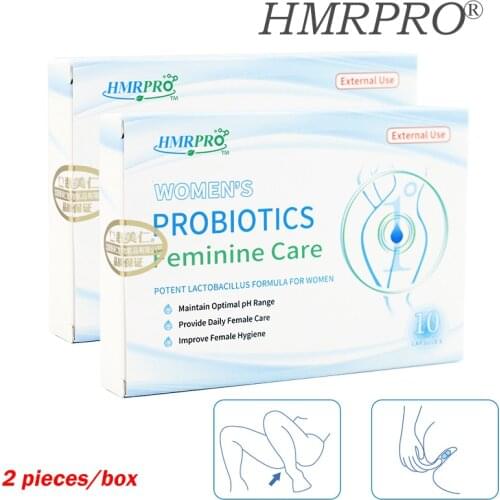 2 Boxes Vagina Capsule ! HMRPRO Probiotics Capsules For Feminine Clean Care Vaginal Health Regulate Vaginal PH Flora Balance