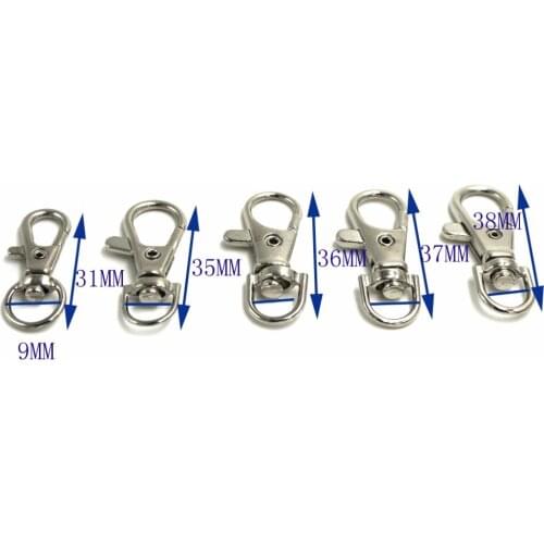 20pcs/lot small dog buckle. Lobster clasp. Bag buckles, chain buckle, key chain, jewelry clasp. Zinc alloy buckle