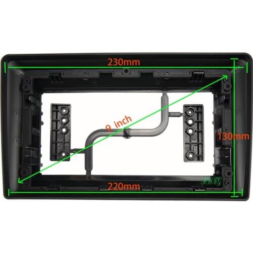 9 INCH Car Audio Frame GPS Navigation Fascia Panel Car dvd Plastic Frame Fascia is suitable for TOYOTA
