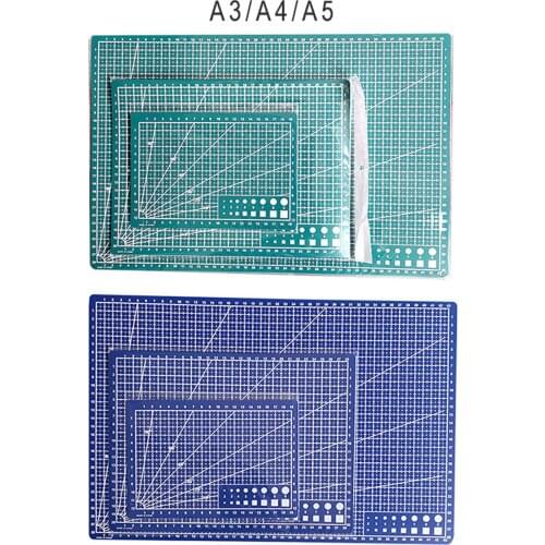 A3 A4 A5 PVC Cutting Board Self Healing Rotary Mat Double-Sided Cutting Mat Carving Craft Hobby Tool DIY Patchwork Sewing Tool