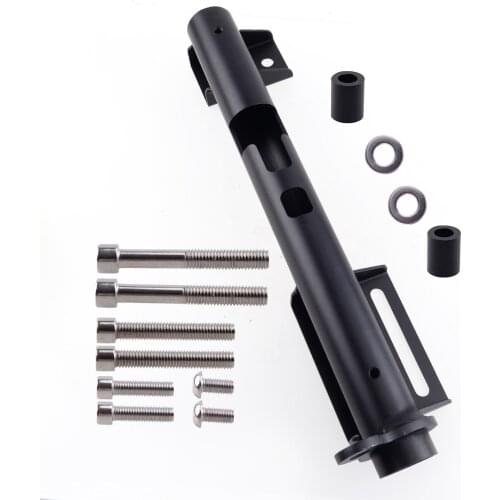 1 Set Black Multi-Function Flagpole Holder Bracket Stand Accessories Fit for Jeep Wrangler JL JT JK 2018 2019 2020 2021