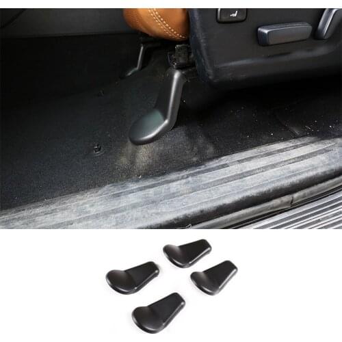 For Toyota Tundra 2014-2020 ABS Black Car Part Seat Foot Screw Protection Cap Decoration Cover Car Interior Accessories