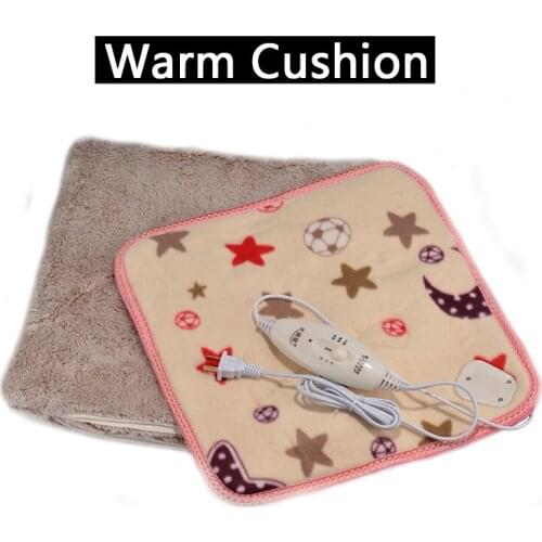 220V Electric Foot Warmer Cushion Pads Flannel Heating Pad Winter Warming Shoes Blanket Mat For Feet Hands Body Warm US Plug