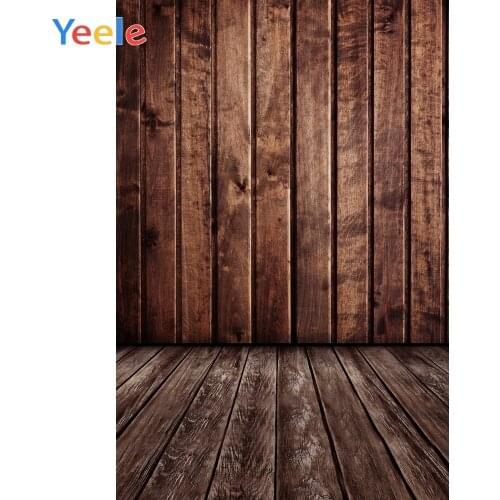 Old Brown Wooden Planks Floor Baby Child Portrait Photo Background Customized Pet Doll Photographic Backdrops For Photo Studio