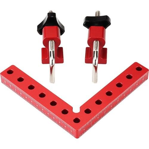 90 Degrees L-Shaped Precision Joinery Clamping Squares Auxiliary Fixture Splicing Board Fixed Clip Woodworking Tools