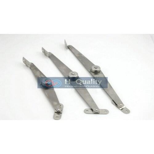 Furniture Accessories 2PC/Lot 23CM Long Stainless Fold Away Bracket Brace Movable Supporting Folding Bracket Shelf