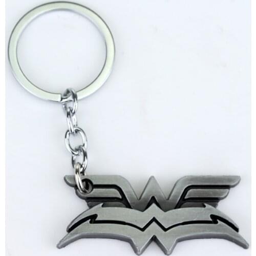 MQCHUN New Wonder Women Keychains Vintage Fashion Movie Jewelry Key Rings Holder for Men and Women Gift -50