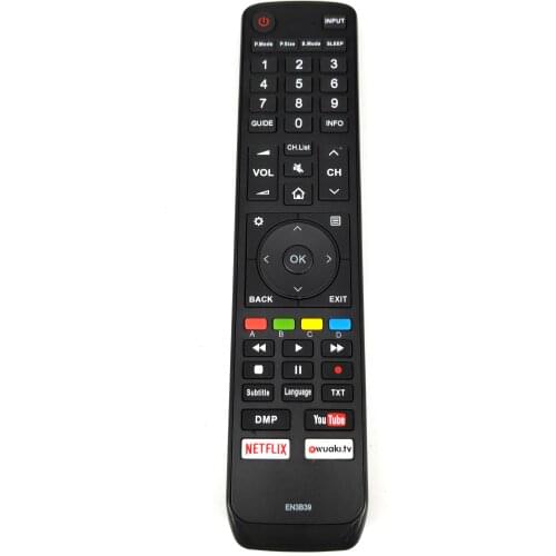 NEW Replacement for HISENSE EN3B39 TV Remote control H45N5750 H75N6800