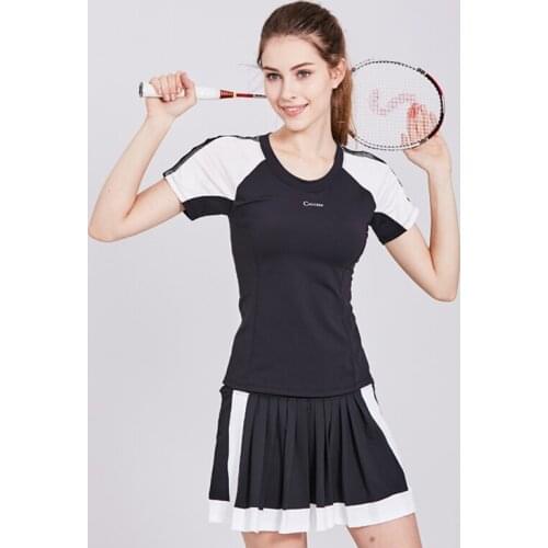 Raibaallu Clothes WomenS Tennis Dress With Shorts Black Badminton Skirt White Stripes Golf Clothes Women