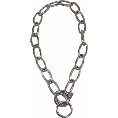 Stainless Steel Chain Big Dog Necklace Pet Collar Anti-Blast Pets Outdoor Travel Leash Husky Accessories