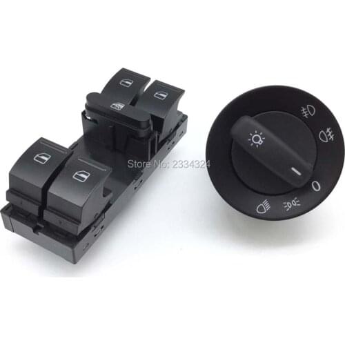 Headlight Switch Window Control Switch For VW Jetta golf Tiguan Passat Caddy Eos 1K4959857B,1K0941431Q,5KD 941 431A,1K0941431AJ