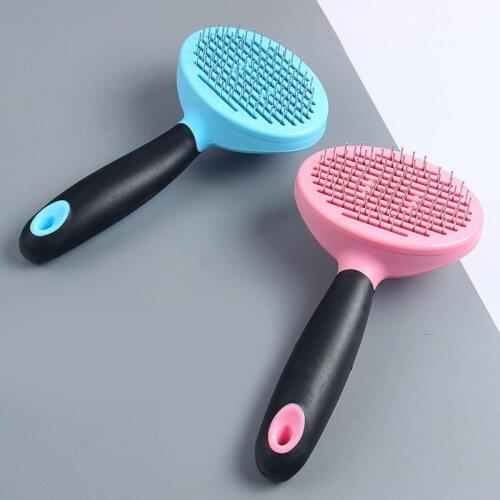 Pet Supplies Pet Comb Stainless Steel Needle Comb Dog Hair Brush Dog Beauty Hair Removal Comb Cat Dog Dual Purpose Comb