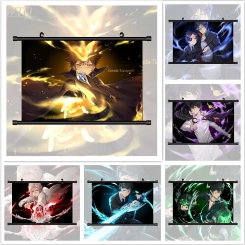 Katekyo Hitman Reborn! Vongola Family Wall Poster Anime Posters Canvas Painting Wall Decor Poster Wall Art Picture Home Decor