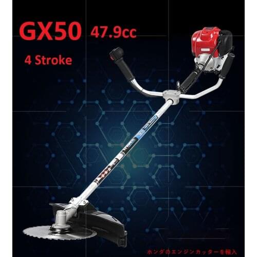2021 New GX50 47.9cc Bigger Power Than GX35 4 Stroke Engine Bike Handle Straight Shaft Strimmer Brush Cutter Trimmer 4 In 1