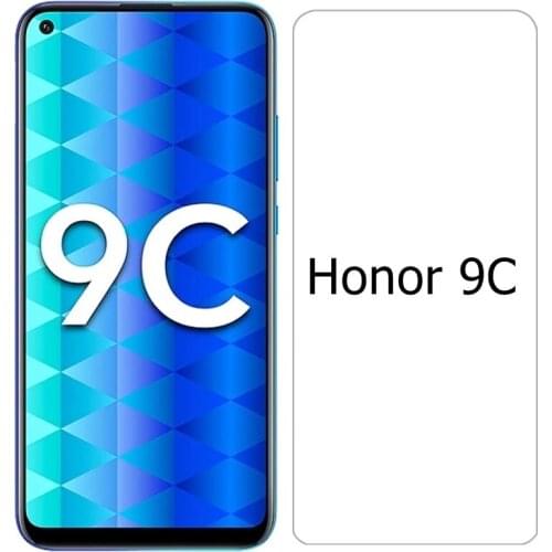 For Honor 9C Tempered Glass On For Honor 9c Screen Glass Protector for Huawei Honor9C 9 C Honor9C AKA-L29 6.39'' Protective Film