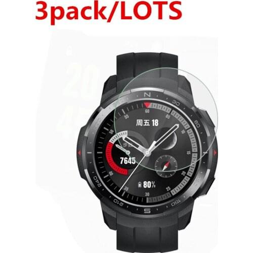 3 Pack for huawei Honor Watch GS PRO Screen Protector Tempered Glass Screen Protector 9H Smartwatch Protective Glass