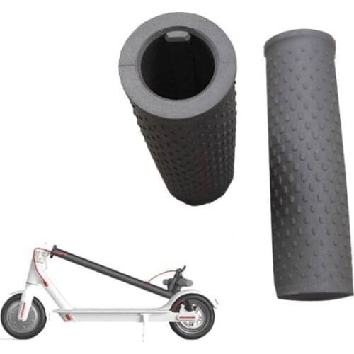 1 Pair Handlebar Grips for Xiaomi M365 And Pro E-Scooter Anti-slip Soft Rubber Covers Handle Protective Case Replacement Parts