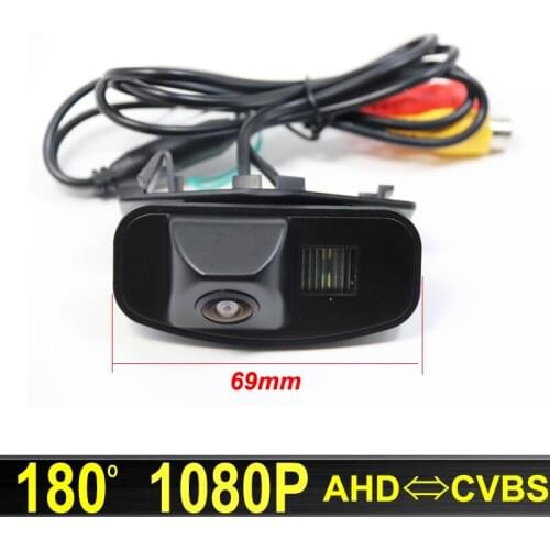 180 Degree AHD 1920x1080P Night Vision Car Rear View Parking Backup Camera For Honda CRV CR-V Odyssey Fit Jazz Elysion
