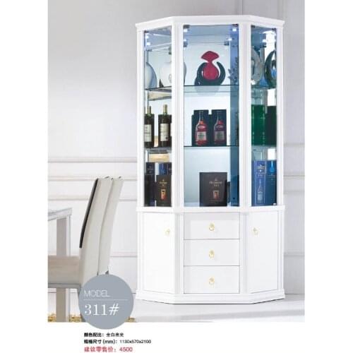 311# Living room furniture display showcase wine cabinet living room cabinet corner cabinet