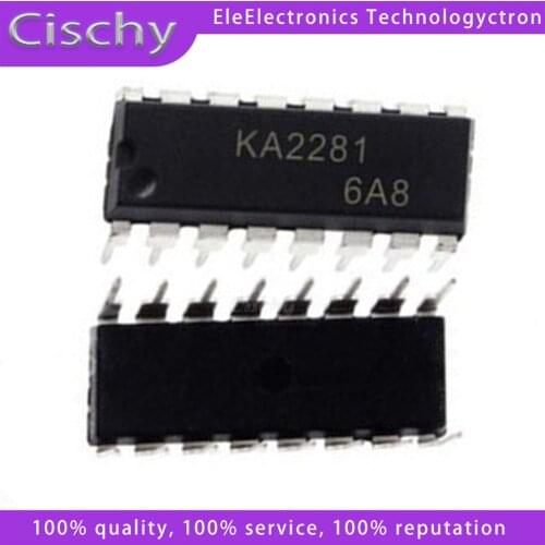 5pcs KA2281 2281 DIP-16 In Stock