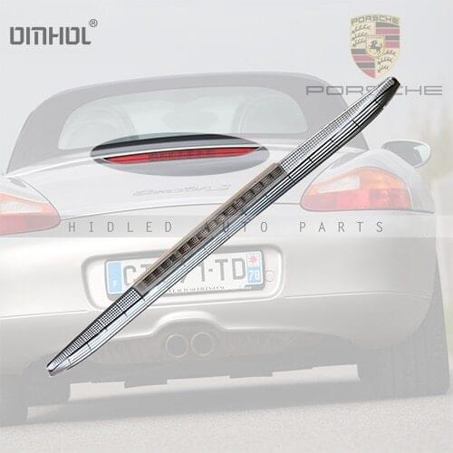 Free Shipping 3RD BRAKE LIGHT FOR PORSCHE BOXSTER 986 CLEAR RED OR SMOKED