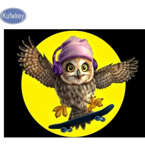 Diy,Diamond Embroidery Full Set cute Owl Diamond Mosaic Animal Art Diamond Painting Full Square New Arrival Rhinestones Picture