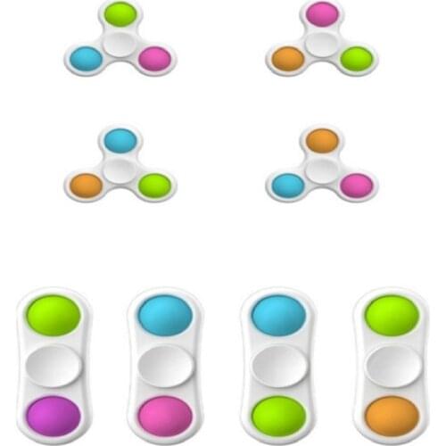 Fidget Toys Simple Dimple Relief Pressure Reliever Board Controller Educational Toy Brinquedos