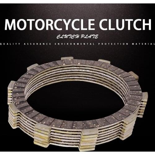 1Set 7 Pcs Clutch Disc Friction Plates Motorcycle Engine Accessories Clutch Plates For Honda Steed400 600 NC29 AX-1 XR250 BROS