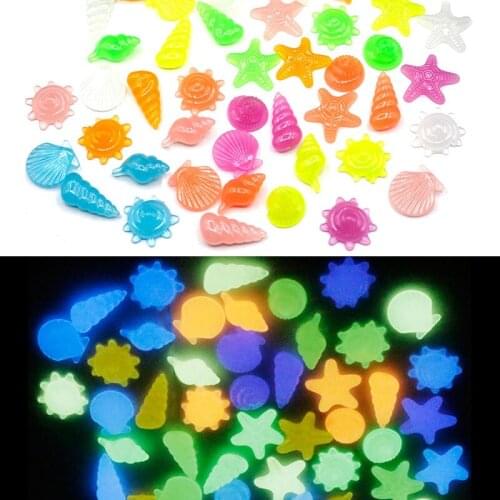 20pcs/set Simulation Marine Animal Luminous Toys for Kids Fish Tank /Garden Decorate Christmas Birthday Gift