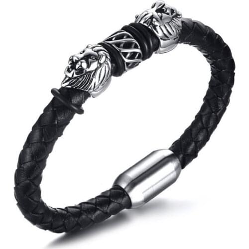 8MM Stainless Steel Magnet Button Bracelet Jewelry