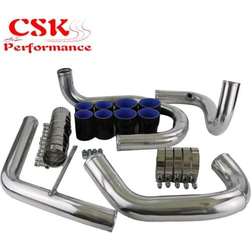 Bolt On Front Mount Intercooler Piping pipe Kit Fits For VW Jetta Golf 1.8T 98-05 Red / Blue / Black