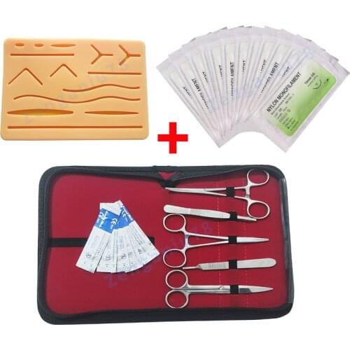Medical Science Suture kit Practice De Sutura Resources Tools Quirurgica Medicine Student Nurse Suturas Educational Equipment