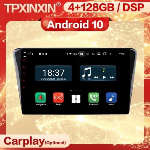 Carplay 2 Din Android Multimedia Stereo Receiver For PEUGEOT 408 2014 2015 2016 GPS Navi Video Wifi Radio Audio Player Head Unit