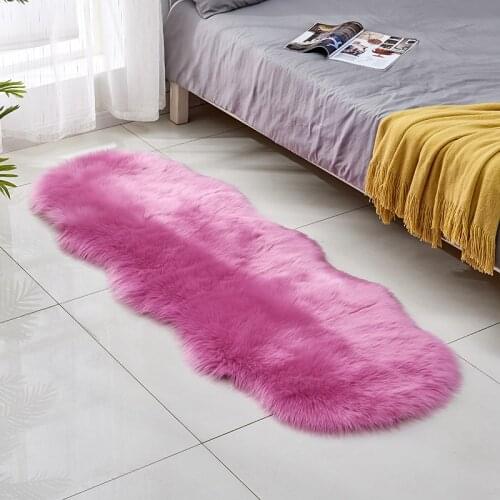 Sheepskin Fluffy Plush Large Carpets for Living Room Bedroom Soft Faux Fur Wool Sofa Cover Big Area Rugs Floor Mat Home Decor