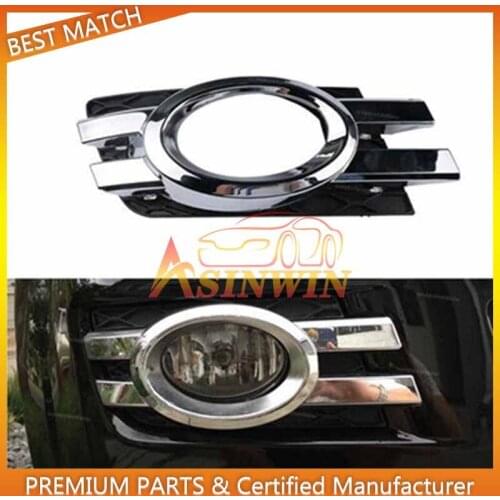 1pc Car C-hrome Front Fog Light Trim Cover 1648800824 1648800724 Fits For Mercedes ML Class C W164 2008 2009 2010 2011