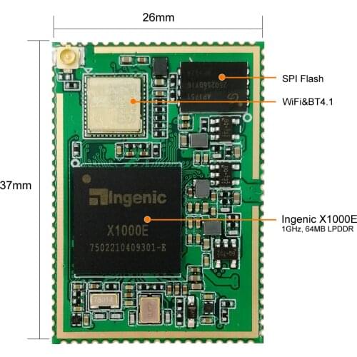 Halley 2 IoT Development Platform-Core Board (X1000E)
