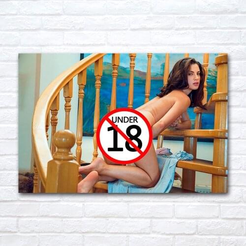 Sexy Beauty Canvas Cloth Fabric Painting Wall Art Modern Posters And Prints Pictures For Living Room Corridor Decor