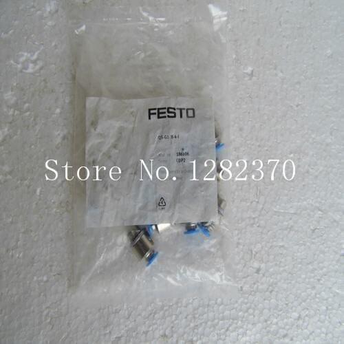 [SA] New original authentic special sales FESTO gas fitting QS-G1 / 8-4-I stock 186 106 --20pcs/lot