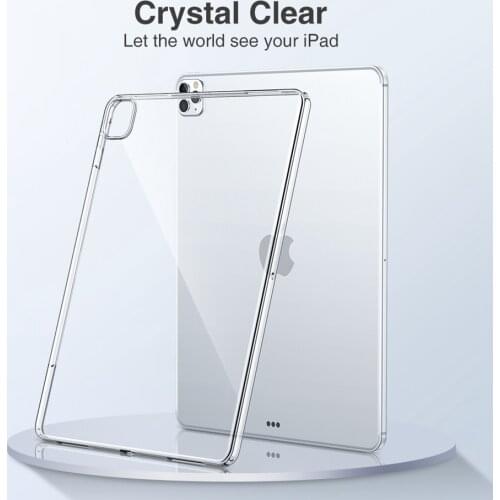Ultra Thin Clear Case For iPad Pro 11 12.9 Inch 2020 Case Silicone Transparent TPU Cover For NEW iPad Pro 12.9 Case Coque Fundas