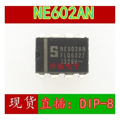 10pcs NE602 NE602AN DIP-8