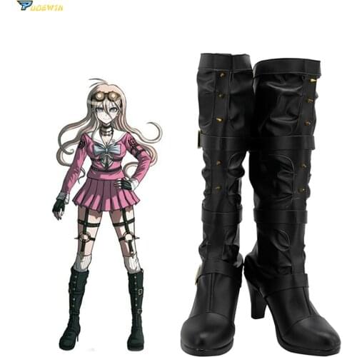 Anime Danganronpa V3 Miu Iruma Cosplay Shoes Custom Made Boots