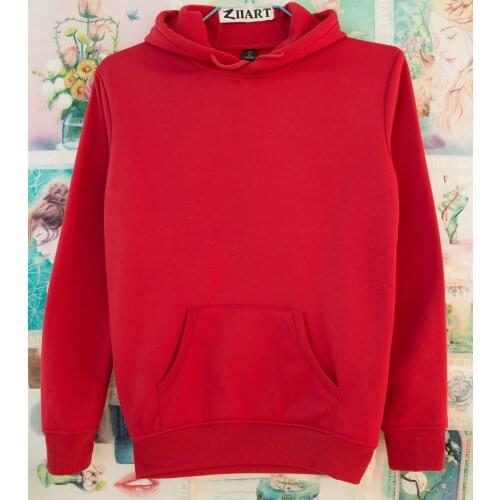 6 Colors Mu Ban Girls Woman Hoodie Couple Clothes Autumn Winter Fleece ZIIART