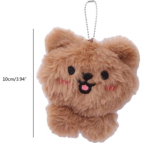 Toy Stuffed Tiny Bear Jointed Tiny Bear Doll for DIY Keychain Birthday Decorations Party Favor